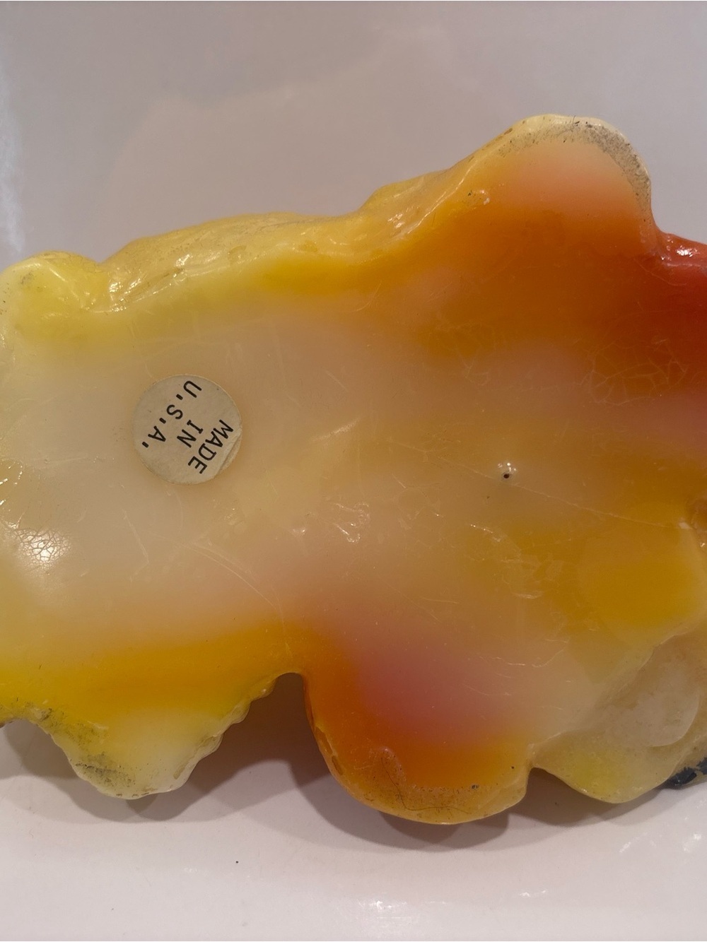 Vintage Made in USA Basset Hound Novelty Wax Candle with Googly Eyes – Unused - Picture 8 of 10